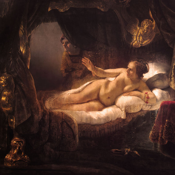 Danaë by Rembrandt Harmenszoon van Rijn - Art Print - Zapista