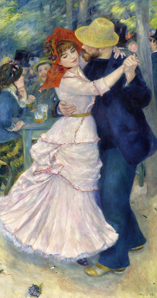 Dance at Bougival by Pierre-Auguste Renoir - Art Print - Zapista