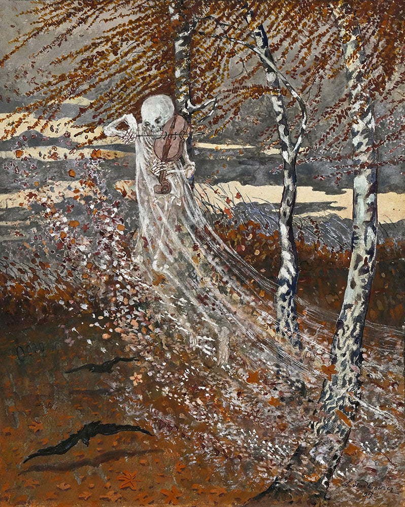 Dance of Autumn by Piotr Stachiewicz - Art Print - Zapista