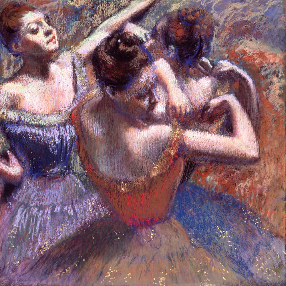 Dancers by Edgar Degas - Art Print - Zapista