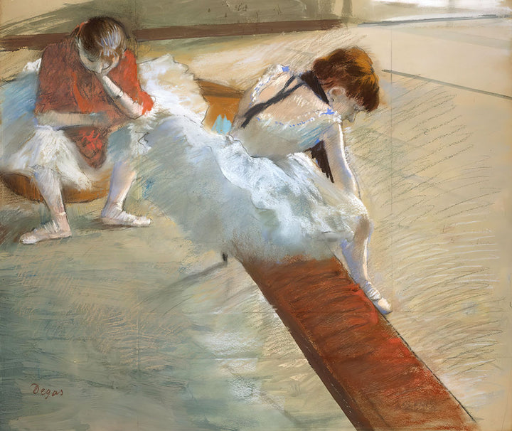 Dancers Resting by Edgar Degas - Art Print - Zapista