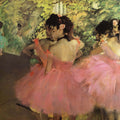 Dancers in Pink by Edgar Degas - Art Print - Zapista