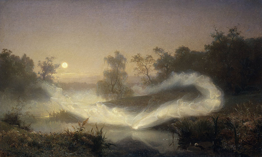 Dancing Fairies by August Malmstrom - Art Print - Zapista