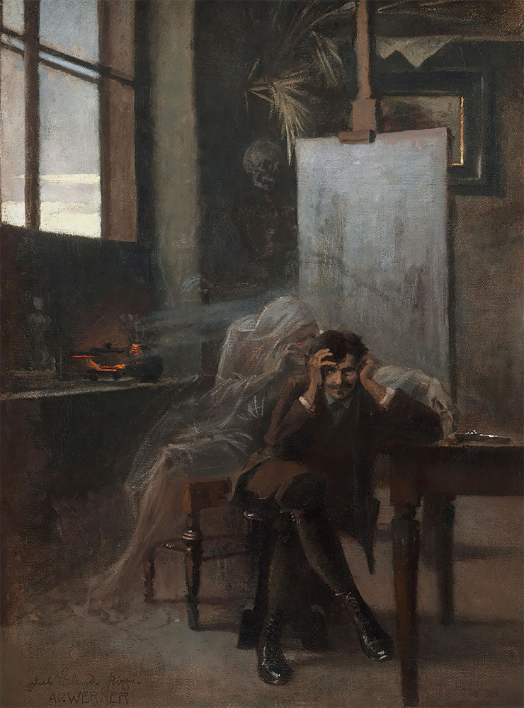 The Misery by Adolf Werner - Art Print - Zapista