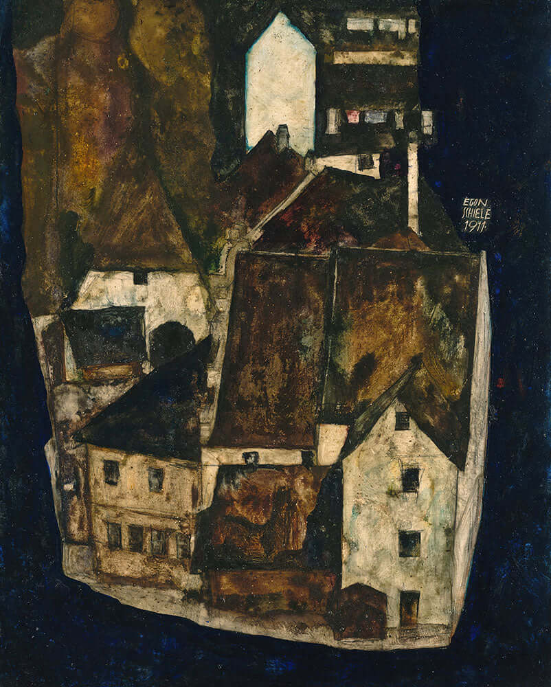 Dead City III (City on the Blue River III) by Egon Schiele - Art Print - Zapista