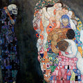 Death and Life by Gustav Klimt - Art Print - Zapista