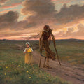 Death and the Girl by Frans Van Kuyck - Art Print - Zapista
