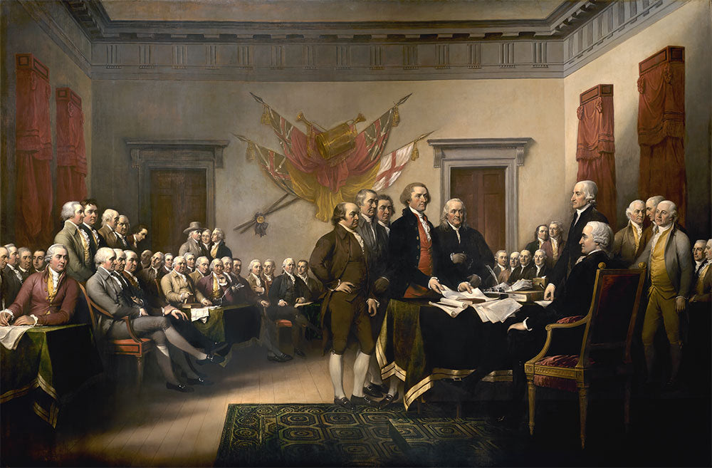 Declaration of Independence by John Trumbull - Art Print - Zapista