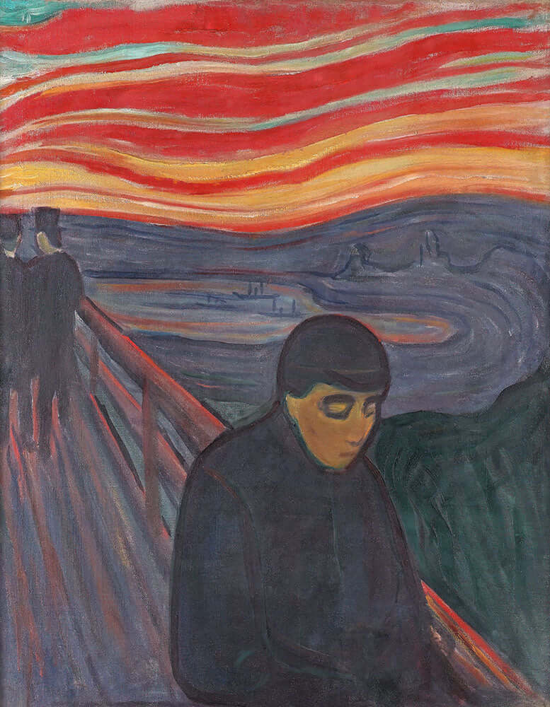 Despair by Edvard Munch - Art Print - Zapista