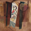 Development in Brown by Wassily Kandinsky - Art Print - Zapista