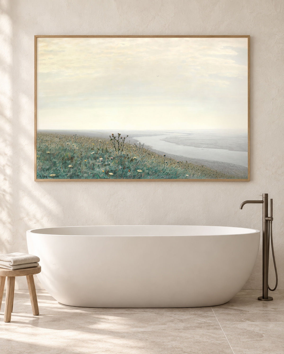 Dnieper in the Morning - Art Print