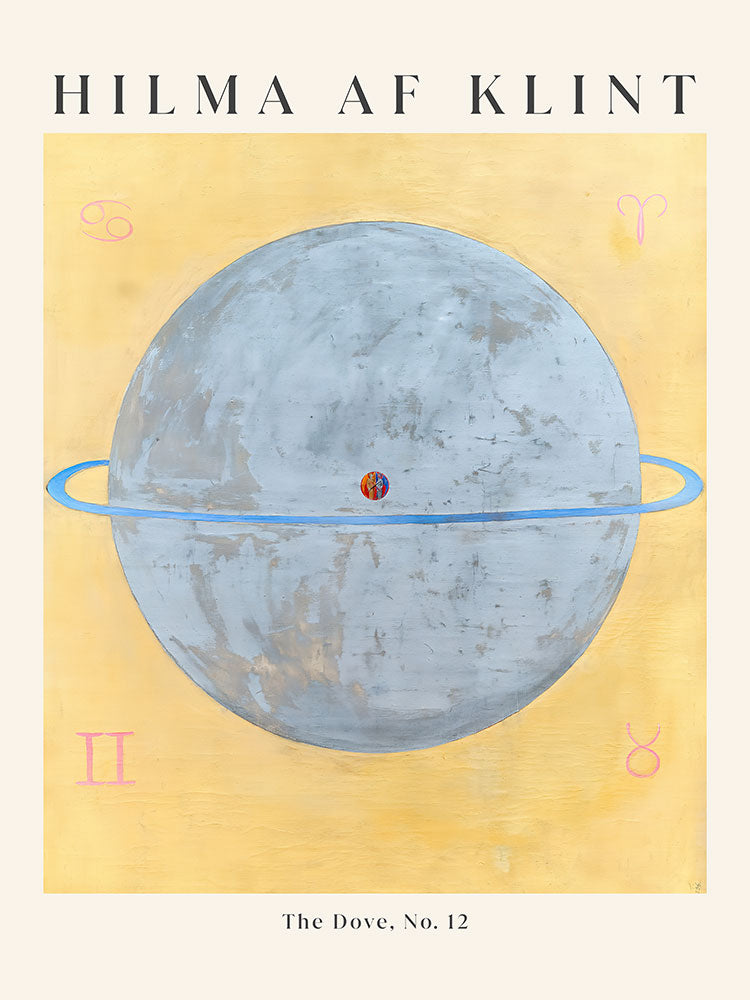 The Dove No.12 by Hilma af Klint - Art Print - Zapista