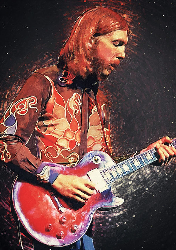 Duane Allman - Art Print - Zapista