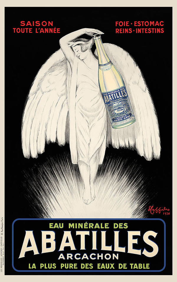 Eau Minerale des Abatilles by Leonetto Cappiello - Art Print - Zapista