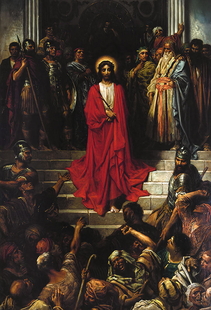 Ecce Homo, 1877 by Gustave Doré - Art Print - Zapista