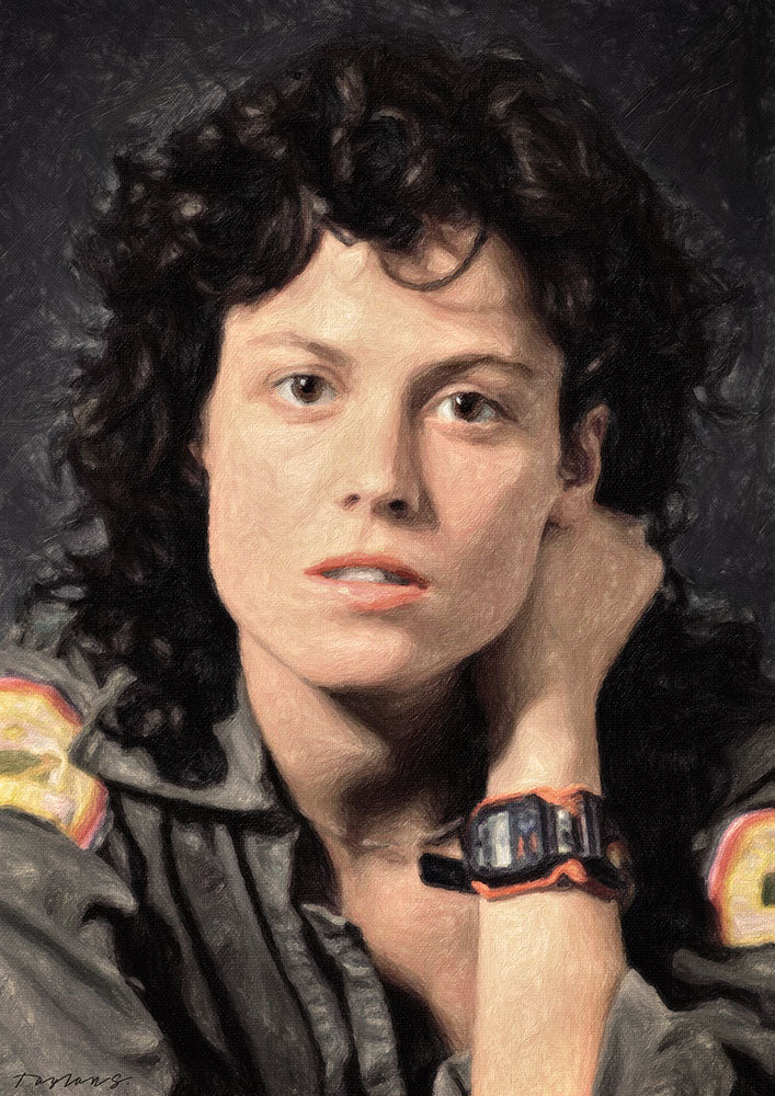 Ellen Ripley - Art Print - Zapista