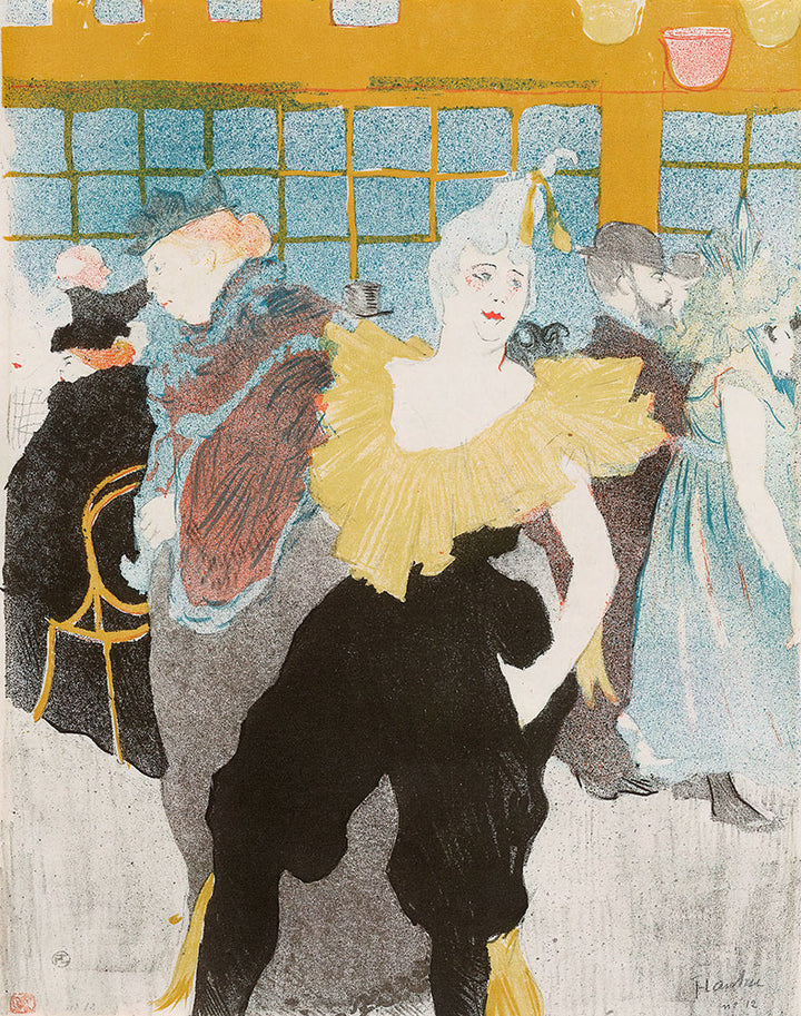 Elles: The Clownesse by Henri de Toulouse–Lautrec - Art Print - Zapista