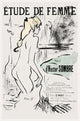 Study of a Woman (Etude de femme) by Henri de Toulouse-Lautrec - Art Print - Zapista
