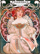 F. Champenois Imprimeur-Editeur by Alphonse Mucha - Art Print - Zapista