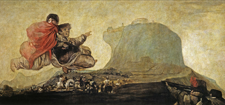 Asmodea by Francisco Goya - Art Print - Zapista