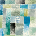 First House of a Settlement by Paul Klee - Art Print - Zapista