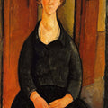 Flower Vendor by Amedeo Modigliani - Art Print - Zapista