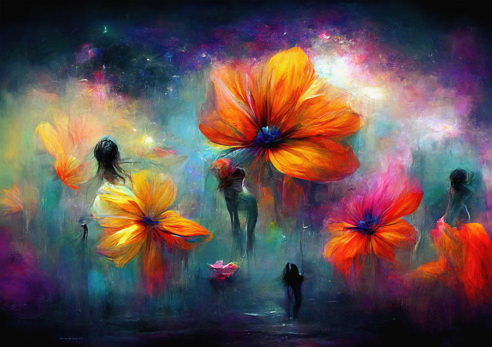 Flowers of Dreams III - Art Print - Zapista