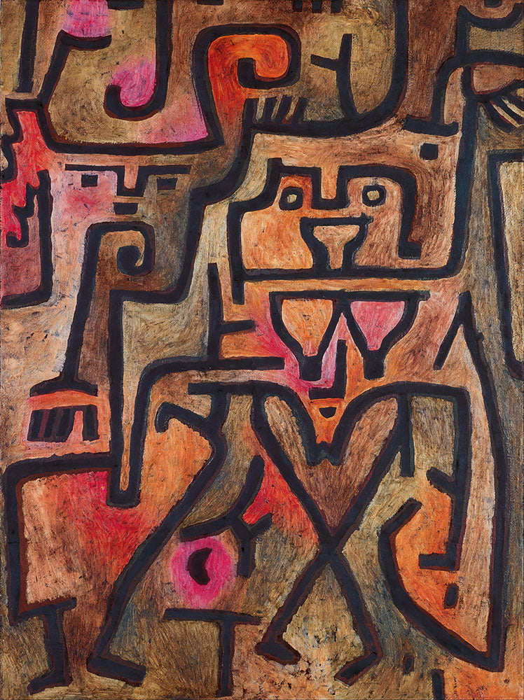 Forest Witches by Paul Klee - Art Print - Zapista