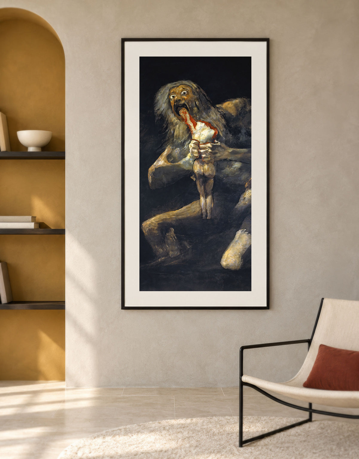 Saturn Devouring His Son - Art Print