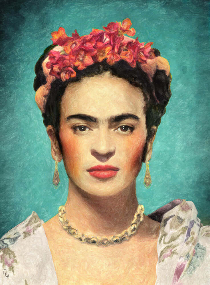 Frida Kahlo - Art Print - Zapista