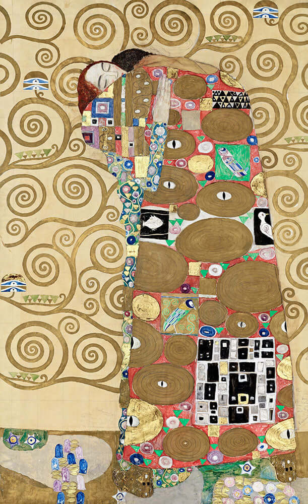 Fulfillment by Gustav Klimt - Art Print - Zapista