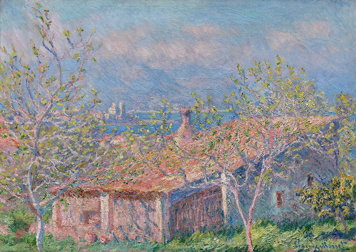 Gardener's House at Antibes by Claude Monet - Art Print - Zapista