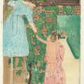 Gathering Fruit by Mary Cassatt - Art Print - Zapista