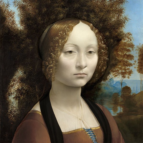 Ginevra de' Benci by Leonardo da Vinci - Art Print - Zapista