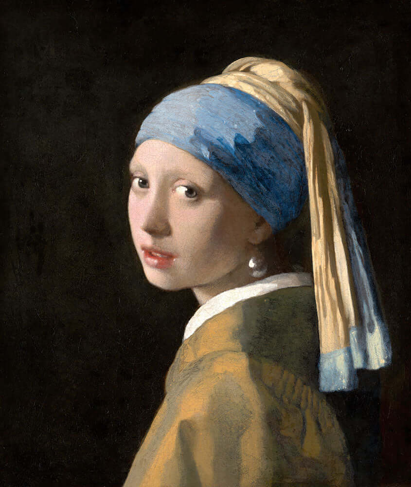 Girl with a Pearl Earring by Johannes Vermeer - Art Print - Zapista