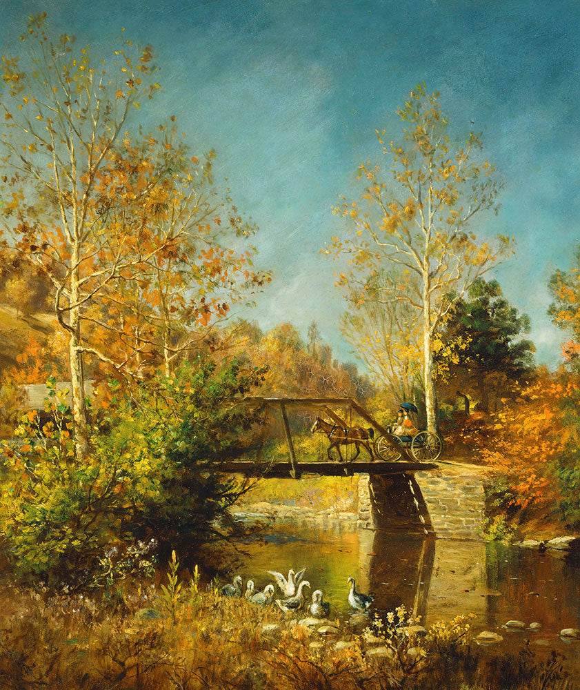 Going to Town by Edward Lamson Henry - Art Print - Zapista