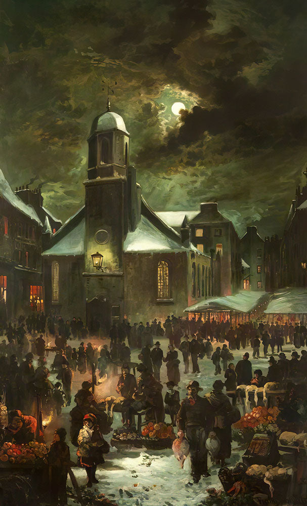 Goose Fair, Old St Matthew's Church by Franz Höpfner - Art Print - Zapista