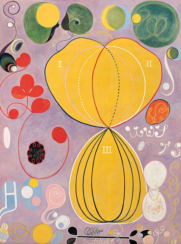 Group IV, No. 7, The Ten Largest, Adulthood by Hilma af Klint - Art Print - Zapista