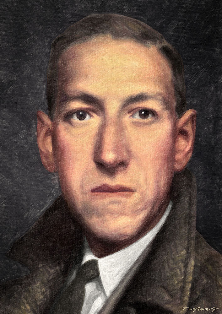H.P. Lovecraft - Art Print - Zapista