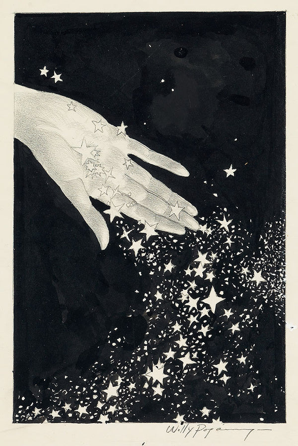 Hand to the Stars - Willy Pogany - Art Print - Zapista