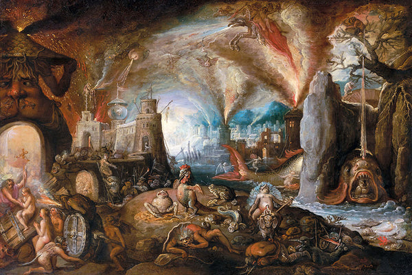 The Harrowing of Hell by Jacob Isaacsz van Swanenburg - Art Print - Zapista