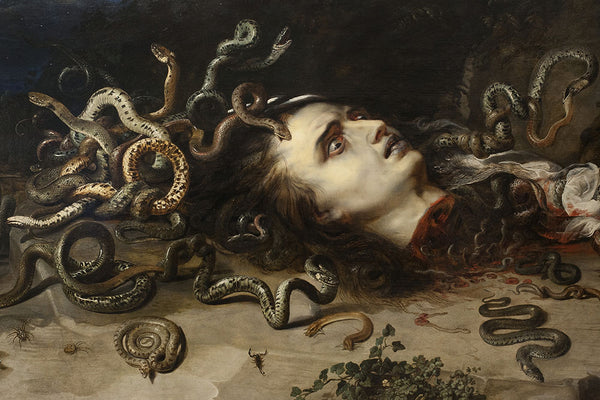 Head of Medusa by Peter Paul Rubens - Art Print - Zapista
