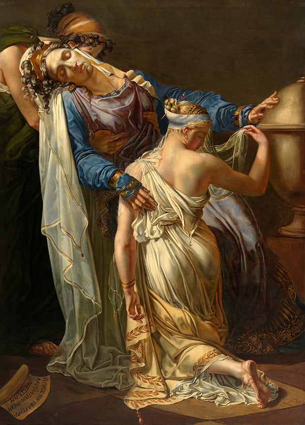 Hecuba and Polyxena by Merry-Joseph Blondel - Art Print - Zapista