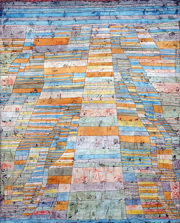 Highway and Byways by Paul Klee - Art Print - Zapista