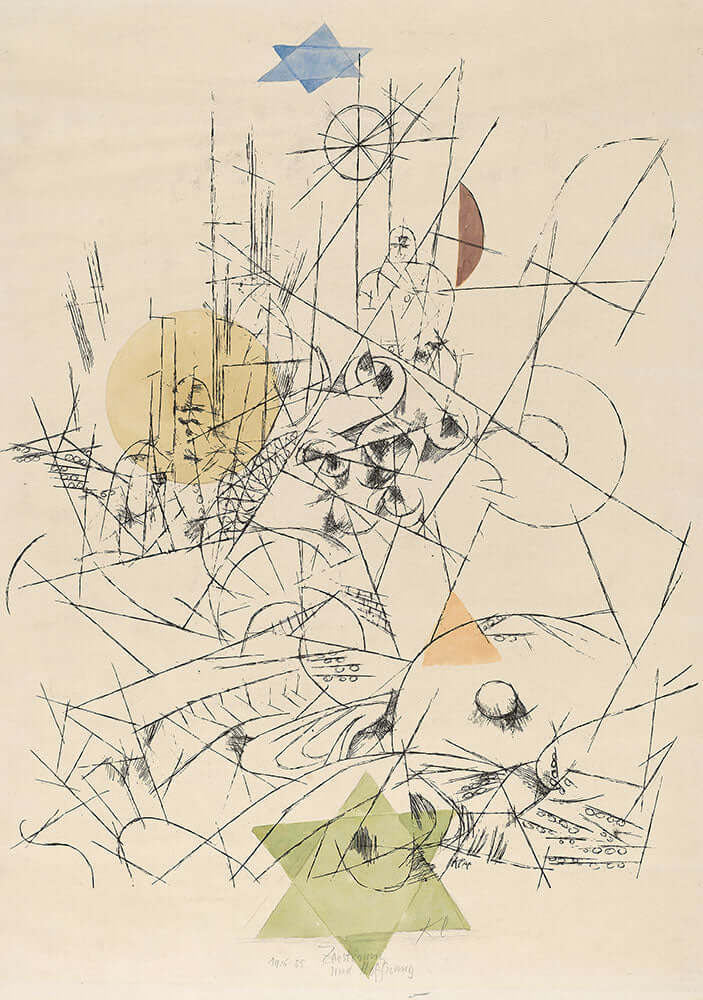 Hope and Destruction by Paul Klee - Art Print - Zapista