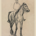 Horse and Rider by Edgar Degas - Art Print - Zapista