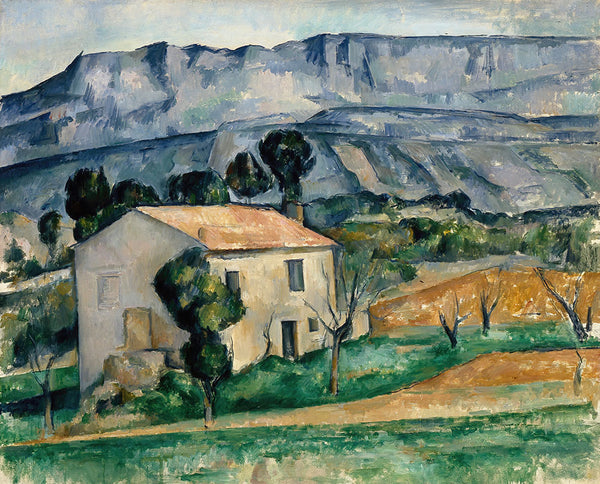 House in Provence by Paul Cézanne - Art Print - Zapista