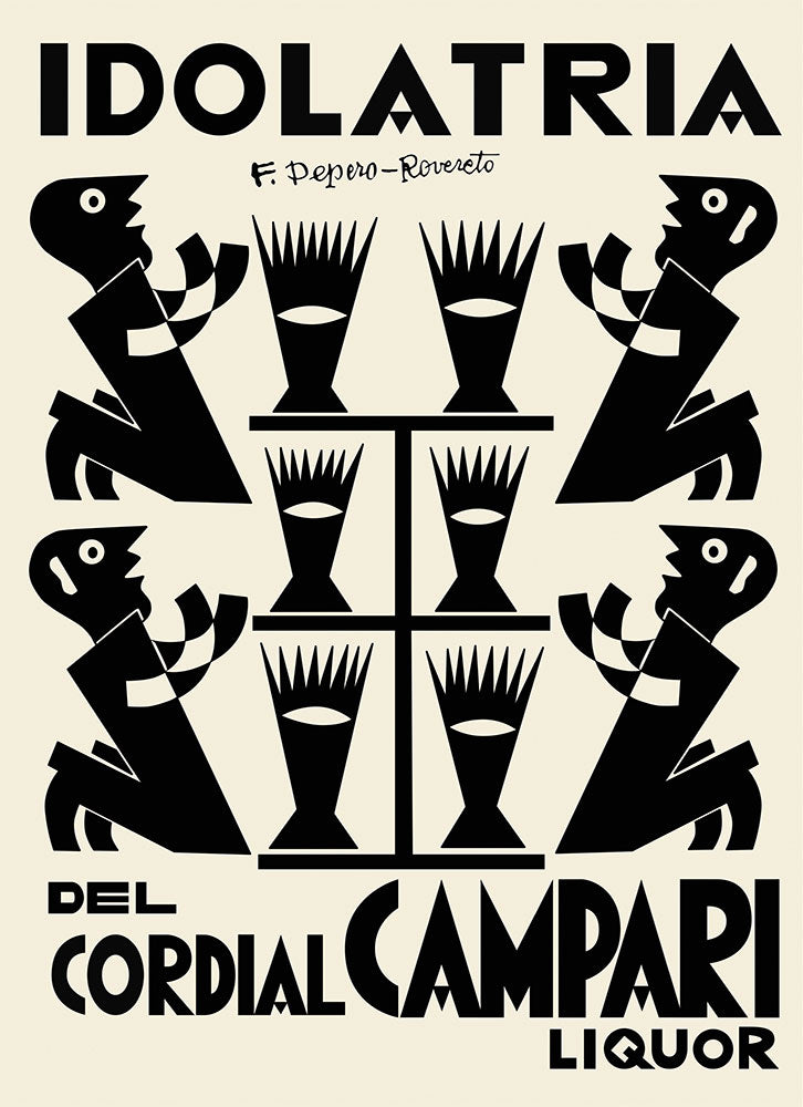 Idolatria del Cordial Campari Liquor - Art Print - Zapista