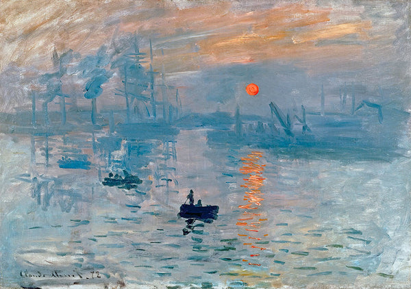 Impression, Sunrise by Claude Monet - Art Print - Zapista