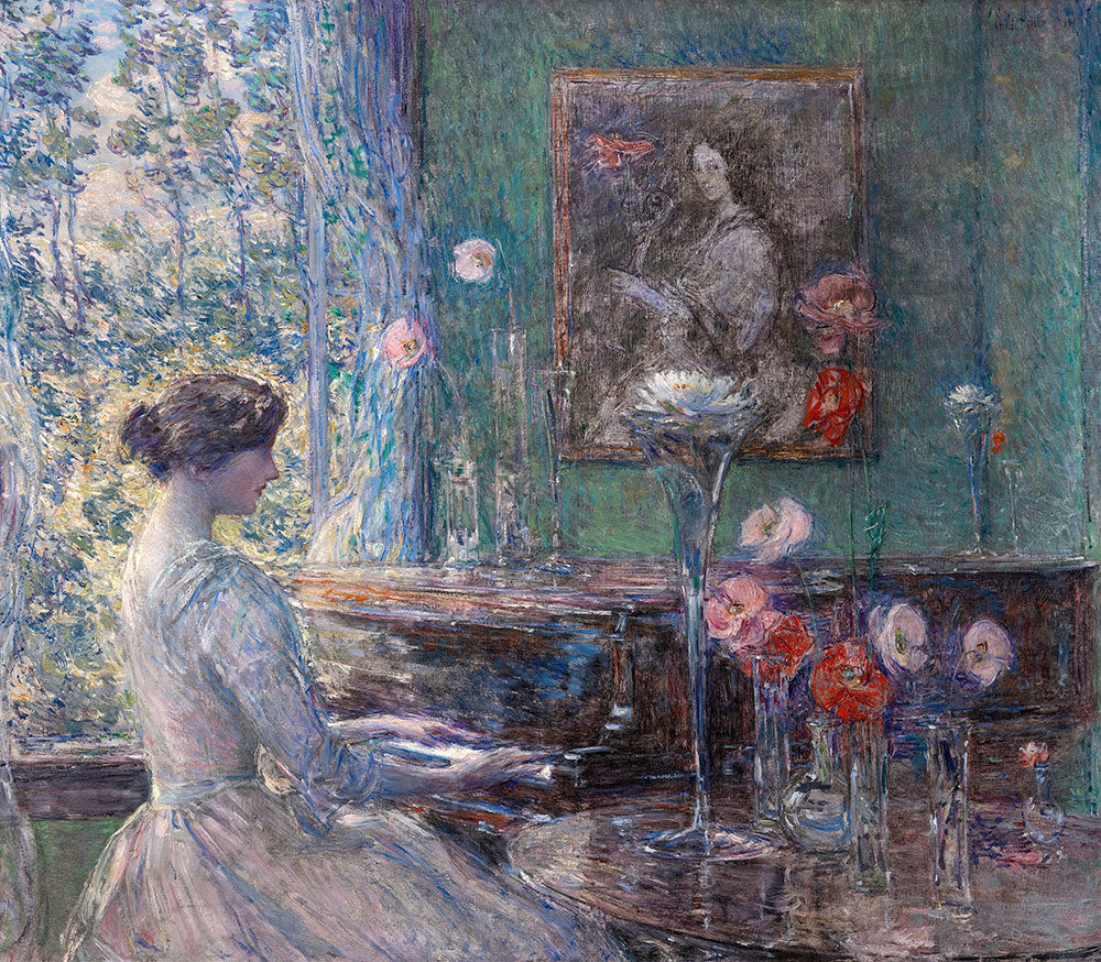 Improvisation by Childe Hassam - Art Print - Zapista